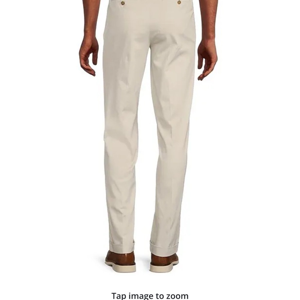 Roundtree & Yorke Men's Tan Chinos
